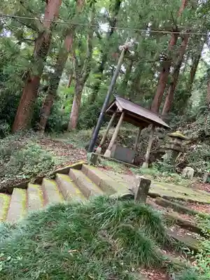静神社の手水舎