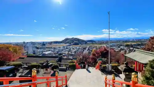 足利織姫神社の景色