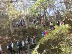 筑波山神社 女体山御本殿の周辺