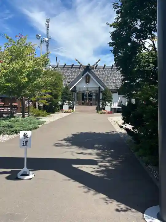 釧路八幡宮の本殿・本堂