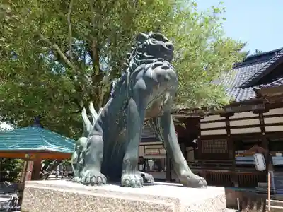 尾山神社の狛犬