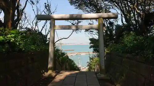 酒列磯前神社の鳥居