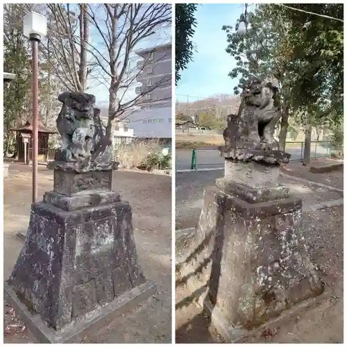 熊野神社の狛犬