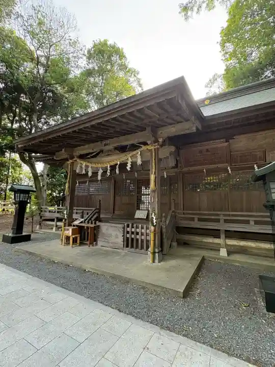 諏訪八幡神社の本殿・本堂