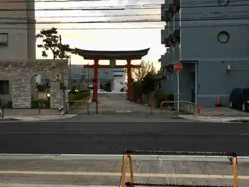 海神社の鳥居