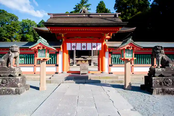 高良大社の本殿・本堂