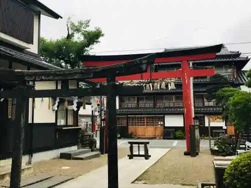 御釜神社の鳥居