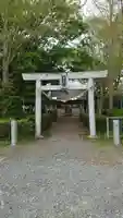 根洗神社の鳥居
