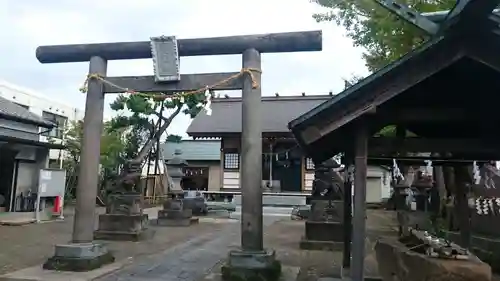豊受神社（伊勢宿）の鳥居