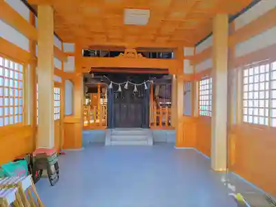 八剱社の本殿・本堂