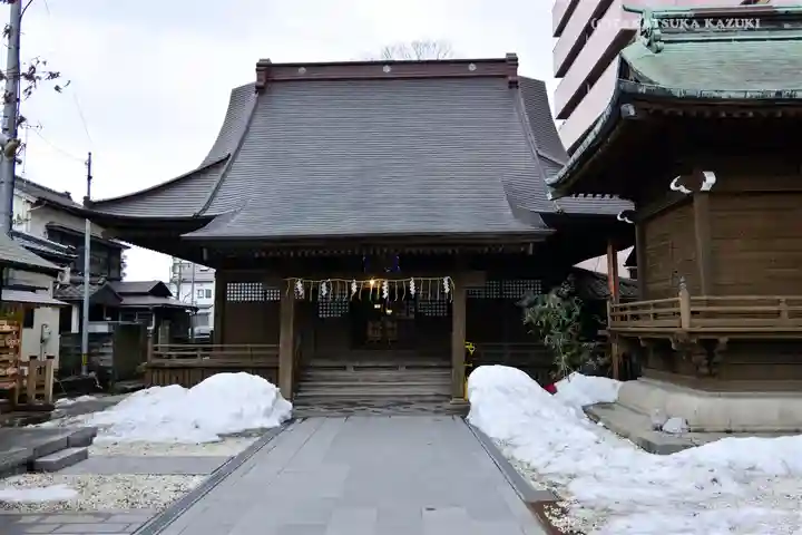 古町神明宮の本殿・本堂