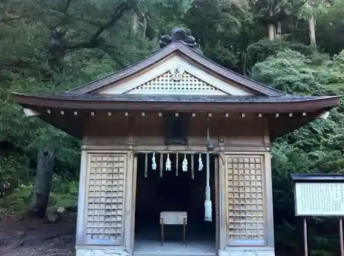 大神山神社奥宮の建物その他