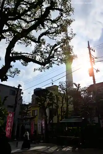 高木神社の景色