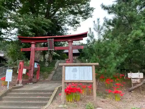 蛟蝄神社門の宮の鳥居