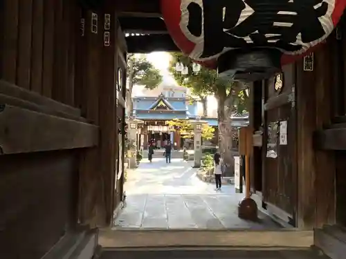 櫛田神社の山門