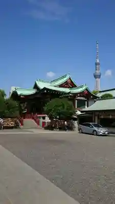 亀戸天神社の本殿・本堂