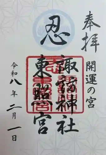 忍　諏訪神社・東照宮　(埼玉県)