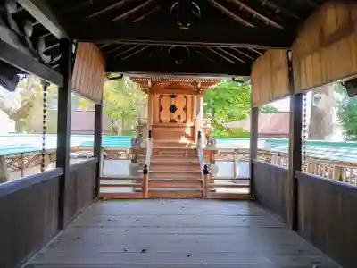 八劔社（島宮）の本殿・本堂