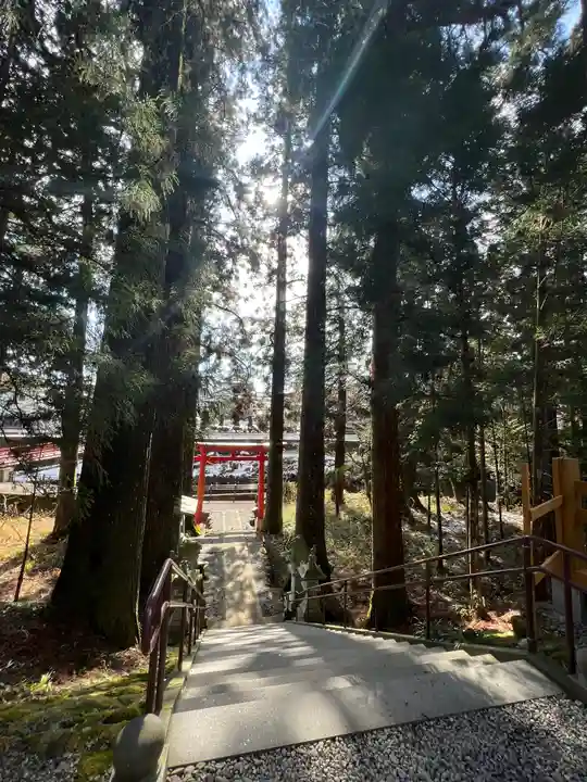 須山浅間神社の鳥居