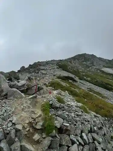 雄山神社峰本社の自然