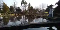 北海道護國神社の庭園