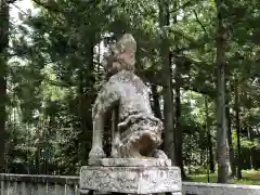 倭文神社の狛犬