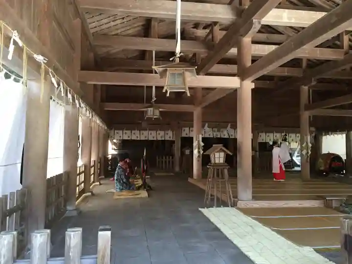 美保神社の本殿・本堂