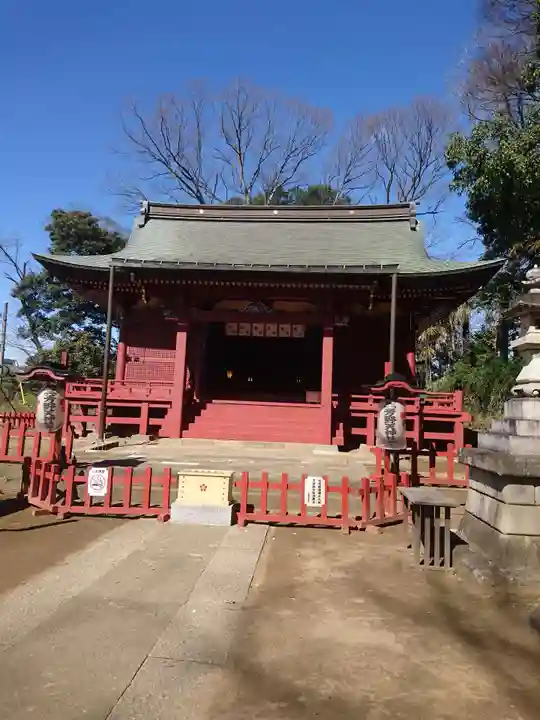 三芳野神社の本殿・本堂