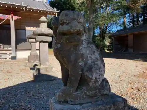 八幡神社の狛犬