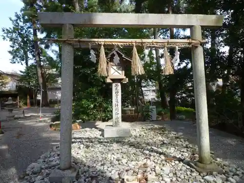 相鹿上神社の鳥居