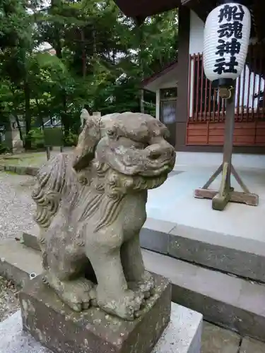 船魂神社の狛犬