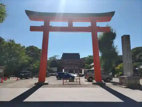 津島神社の鳥居