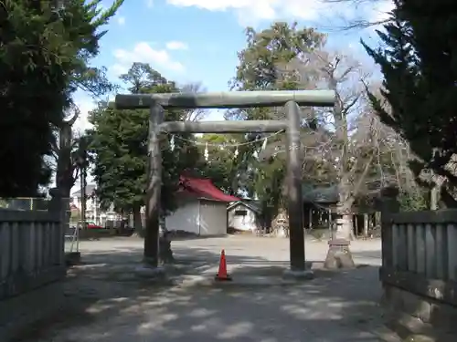 飯泉八幡神社の鳥居