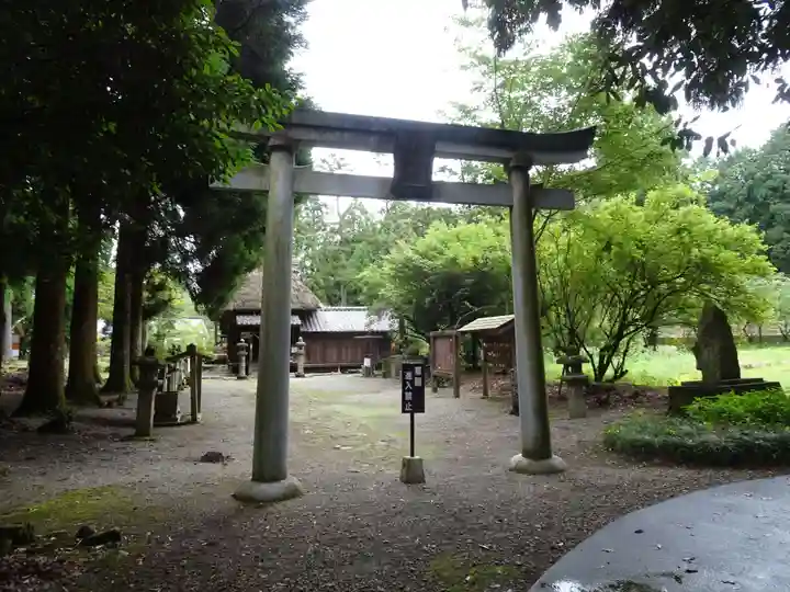 十島菅原神社の鳥居