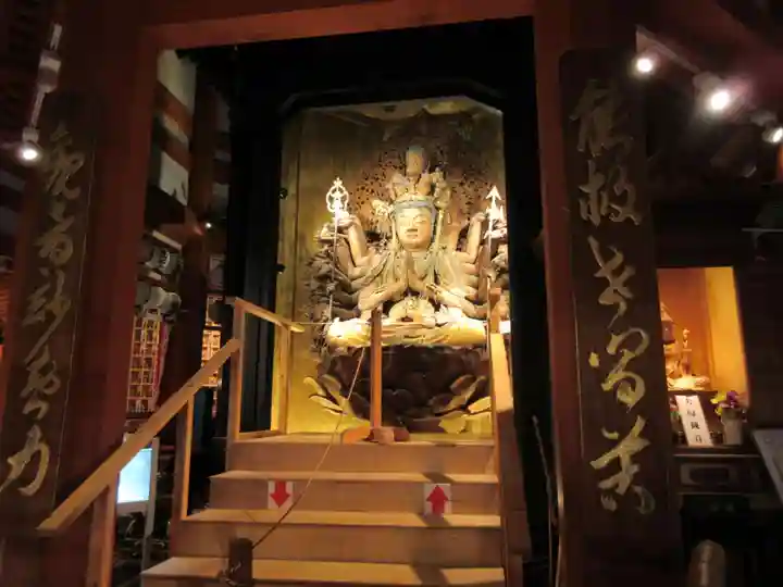 南法華寺(壷阪寺)の仏像