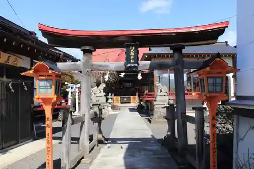 大鏑神社の鳥居