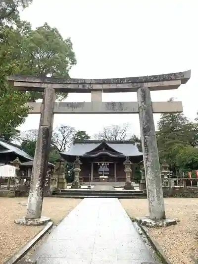 松江神社の鳥居