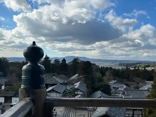 東大寺二月堂の景色