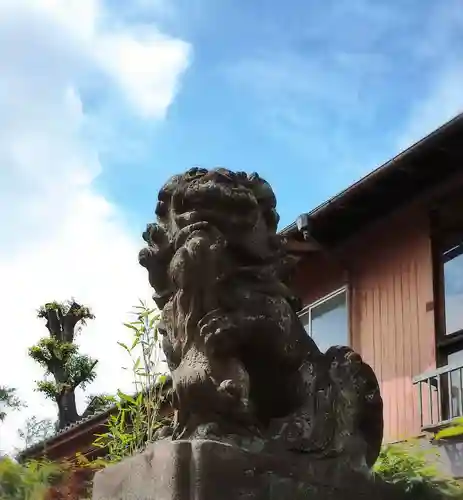 天祖神社の狛犬