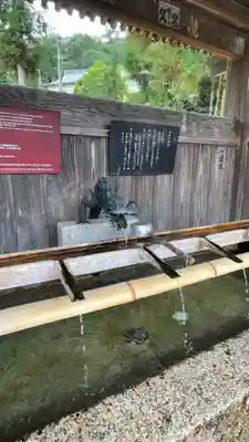 吉備津神社の手水舎