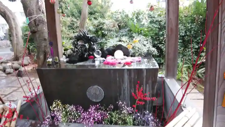 法輪寺の手水舎