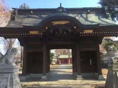 小野神社の山門・神門