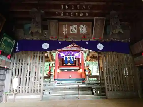 河口浅間神社の本殿