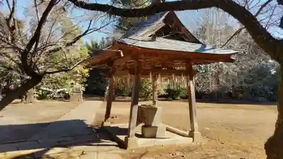 日先神社の手水舎