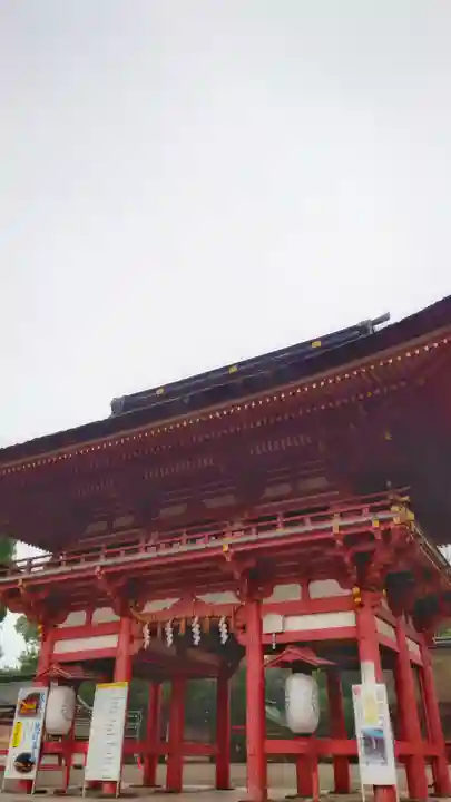 津島神社の山門・神門