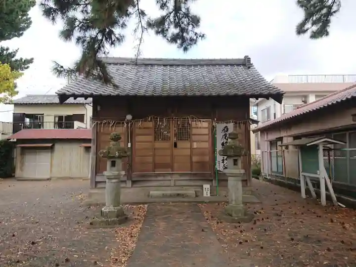 中島神社の本殿・本堂