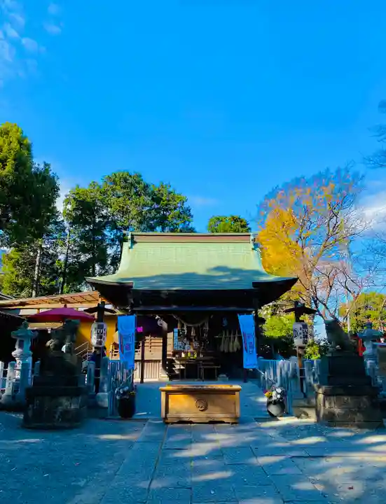 星川杉山神社の本殿・本堂