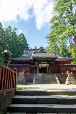 岩木山神社の本殿・本堂