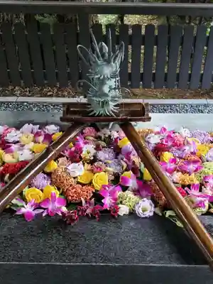 熊野神社の手水舎