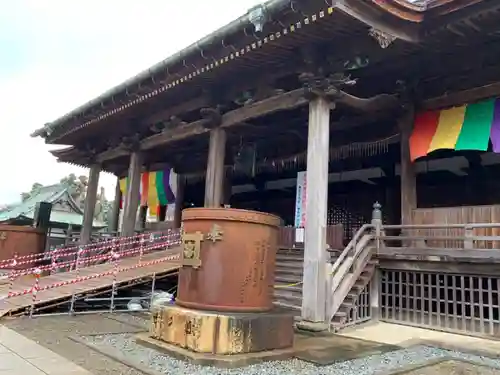 法華経寺の本殿・本堂